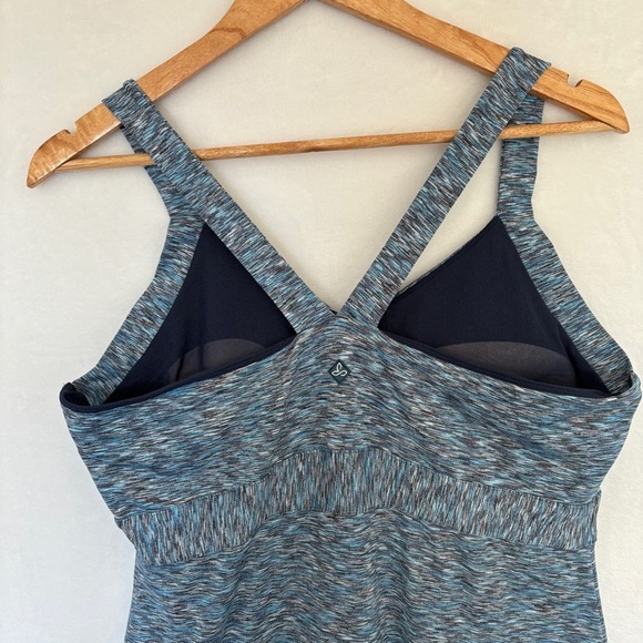prAna womens blue casual outdoor built in bra Amaya Spacedye Dress size XL - Picture 5 of 8